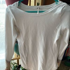 Free People thermal t-shirt